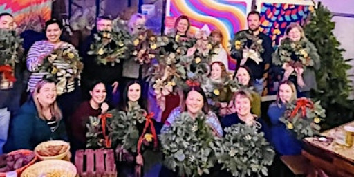 Christmas wreath workshop Herberts yard