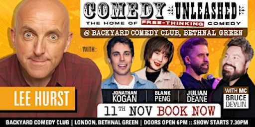 Lee Hurst at Comedy Unleashed (London)