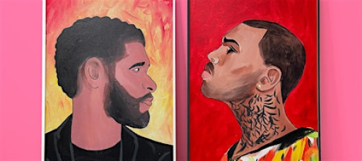 DWTN Valentines & Galentines Paint and Sip: Usher Vs Chris Brown