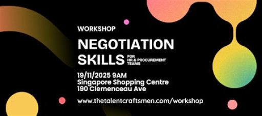 Negotiation Skills - A Workshop for  HR & Procurement Teams