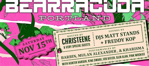 Bearracuda Portland - Saturday, November 15th