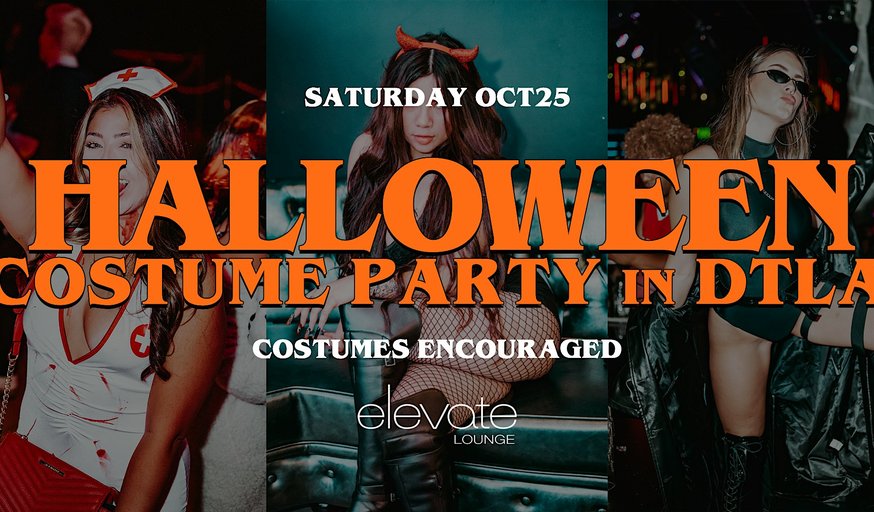 Halloween Costume Party @ Elevate Lounge, DTLA