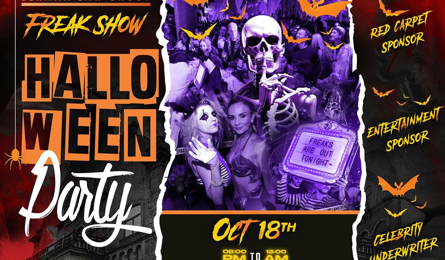 Berman Law Group's Rooftop Halloween Party: Freak Show