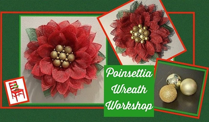 Poinsettia Wreath Workshop