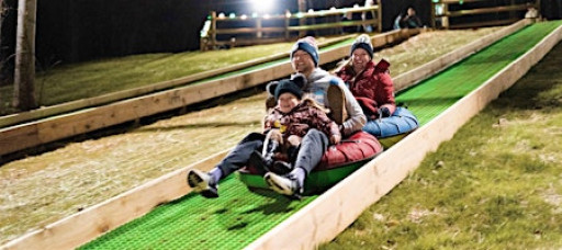 The Chutes - Winter tubing fun for the whole family