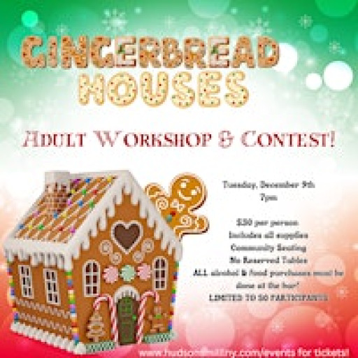 Gingerbread Houses Adults Workshop & Contest