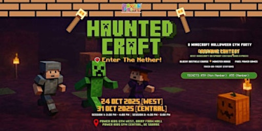 HALLOWEEN EVENT - HAUNTED CRAFT -ENTER THE NETHER!