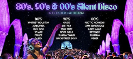 80s,90s,00s in Chester Cathedral (Saturday 31st January)