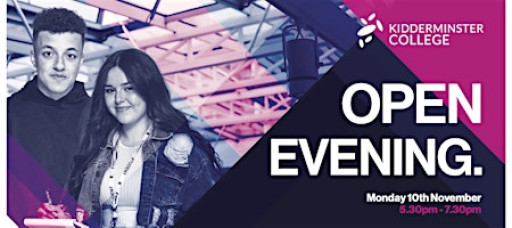 Kidderminster College November Open Event