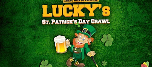 The Official Lucky's St Patrick's Day Bar Crawl - Salt Lake City
