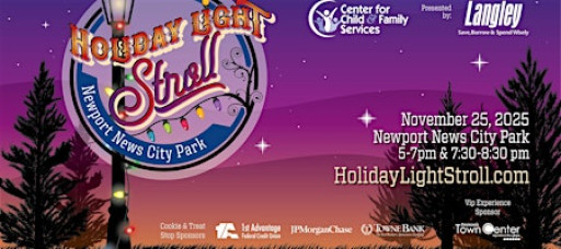 Holiday Light Stroll 2025 presented by Langley Federal Credit Union