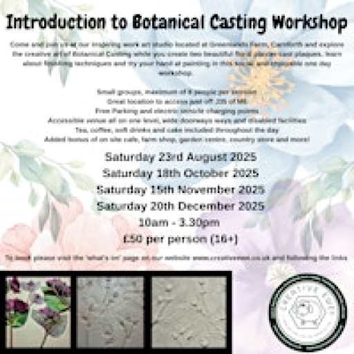 Introduction to Botanical Casting Workshop - October 26th