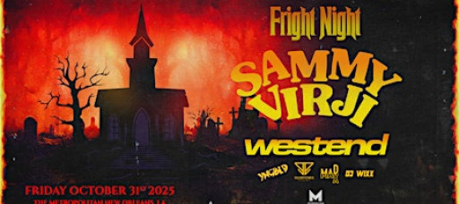 Fright Night ft. SAMMY VIRJI  -  Live at The Metropolitan New Orleans