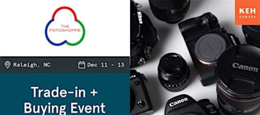 Sell your camera gear (free event) at The Fotoshoppe