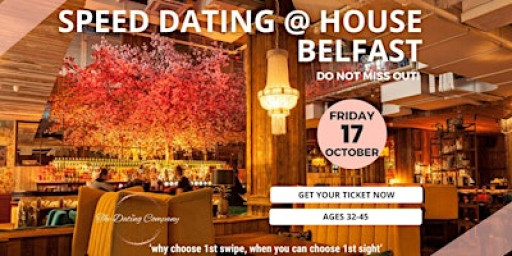 Ages 32-45, Speed Dating, Head Over Heels Belfast