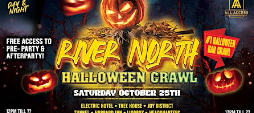 RIVER NORTH HALLOWEEN CRAWL - Chicago's BIGGEST Halloween Bar Crawl