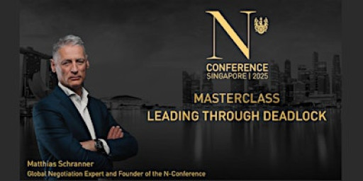 Leading through Deadlock – One-Day Masterclass w/ Matthias Schranner