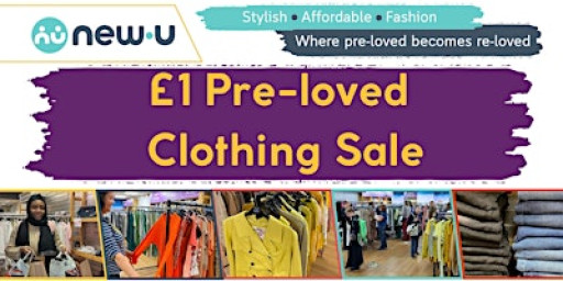 £1 Pre-loved Clothing & Accessories sale
