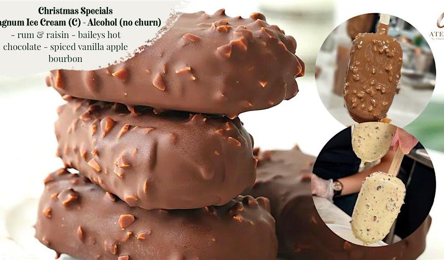 Christmas Specials: No-Churn Magnum Ice Cream