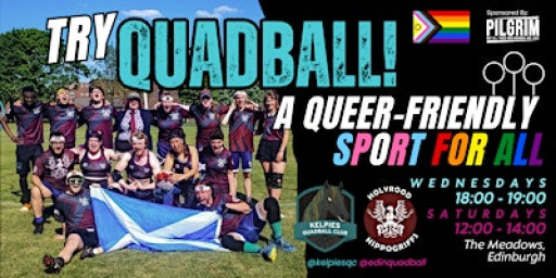 Try Quadball! A queer-friendly sport for all!