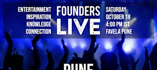 Founders Live Pune
