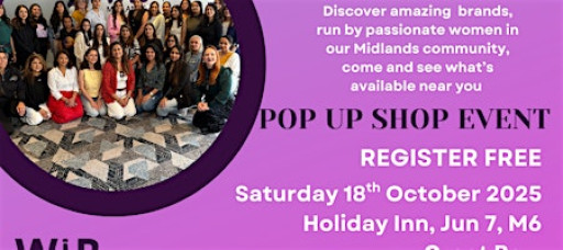 WOMEN IN BUSINESS POP UP SHOP EVENT