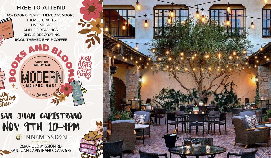 Books and Blooms: Modern Makers Mart