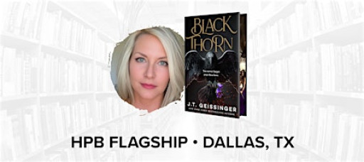 Talk and Book Signing with Bestselling Author J.T. Geissinger