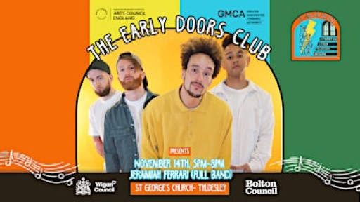 The Early Doors Club at ST George's Church - Jeramiah Ferrari + Zha Olu