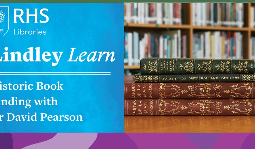 Lindley Learn - Historic Book Binding with Dr David Pearson