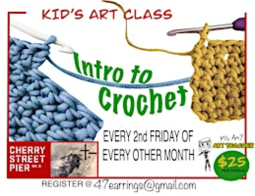 Adult Art Workshop, Intro to Crochet