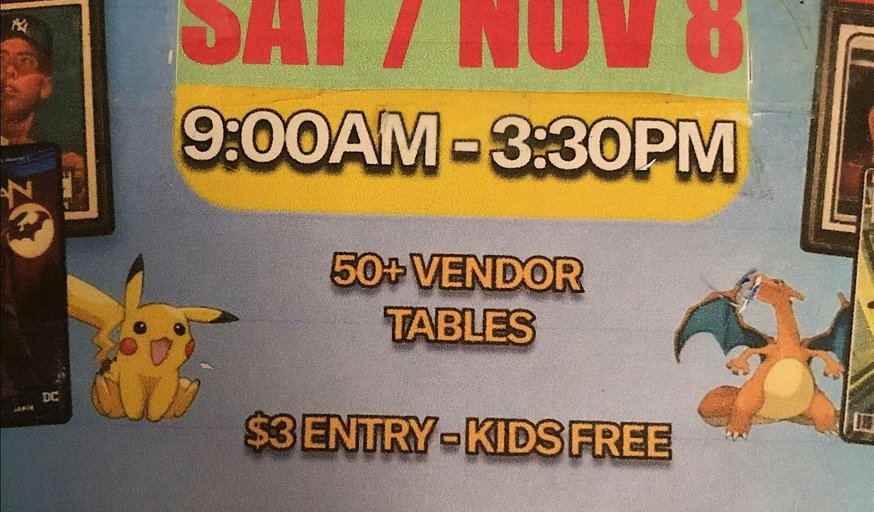 SUPERCON :  QUEENS  **  Sports Cards & Pokemon  +  Pokemon & Sports Cards