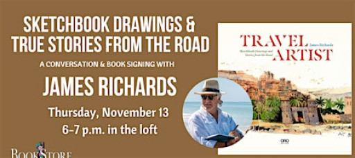Sketchbook Drawings & True Stories From The Road with James Richards