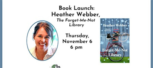 Book Launch: Heather Webber, The Forget-Me-Not Library
