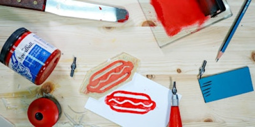[Workshop] Basic Linocut & Printing by How To Ink