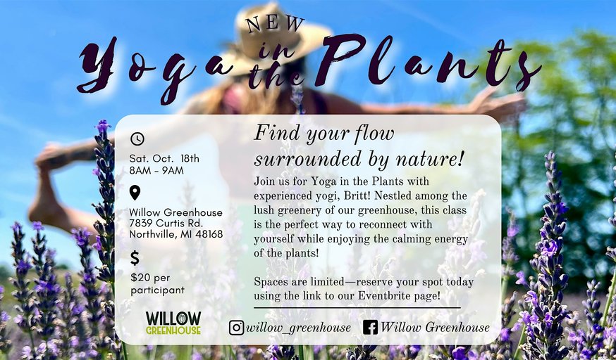 Yoga in the Plants