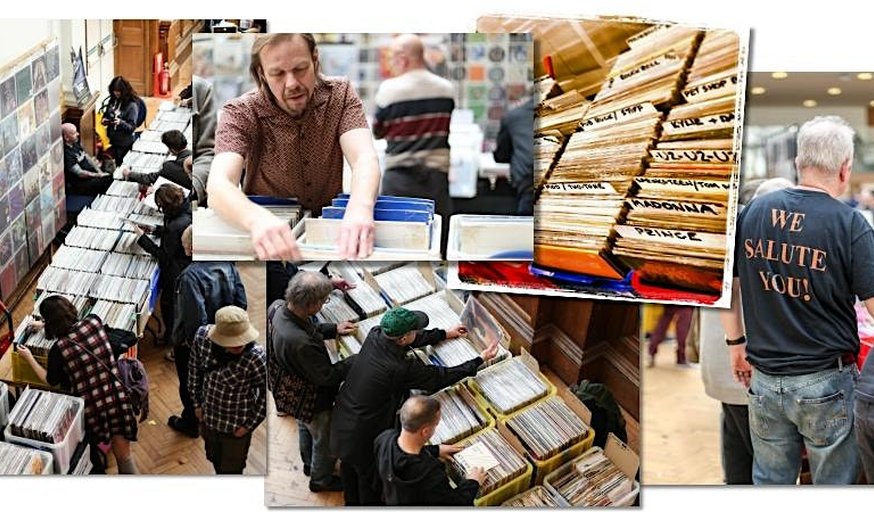 UK's Biggest Record fairs hit Cambridge - Fast Track Ticket.