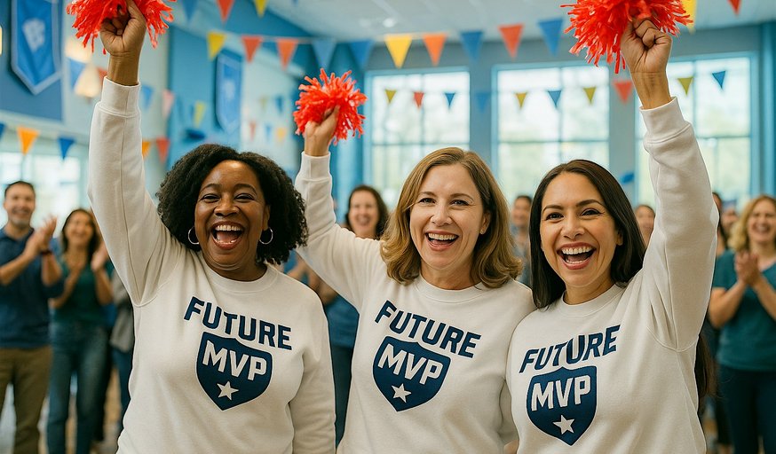 MOM's UNITED FOR ATHLETES' SAFETY TOWN HALL PEP RALLY