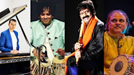 London Ragas Fusion: Flute, Piano, Tabla & Ghatam in Dialogue
