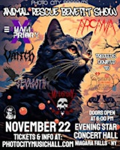 Animal Rescue Benefit Show @ Evening Star Concert Hall (Niagara Falls, NY)