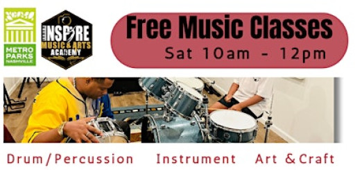 Free Saturday Music and Art Classes