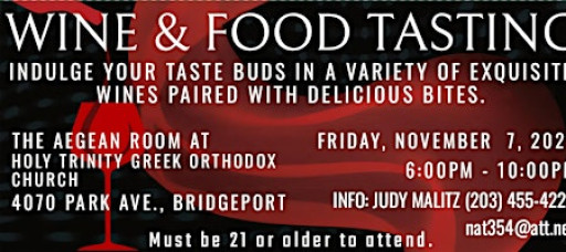 Wine and Food Tasting