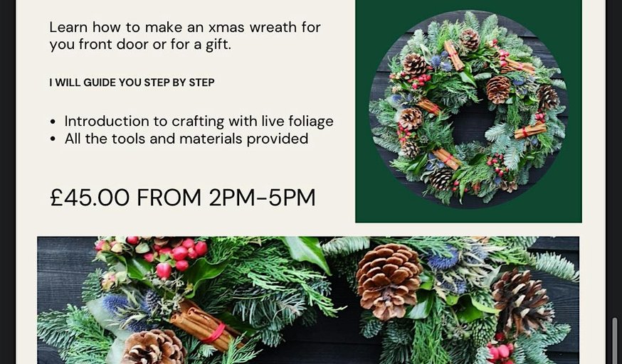 Christmas Wreath Workshop