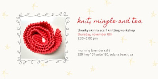 Knit, Mingle & Tea