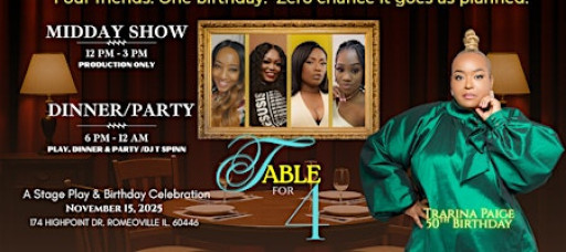 Table for Four - Stage Play