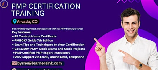 4 Day Project Management Professional Classroom Training In Arvada, CO