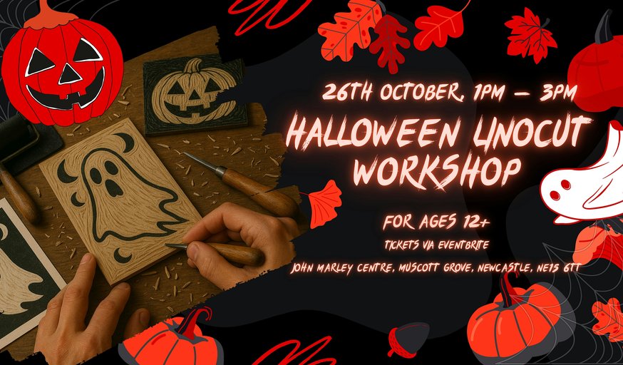 Halloween Linocut Workshop