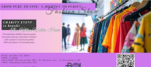 From Pure to Fine: A Journey to Purify Fashion Show