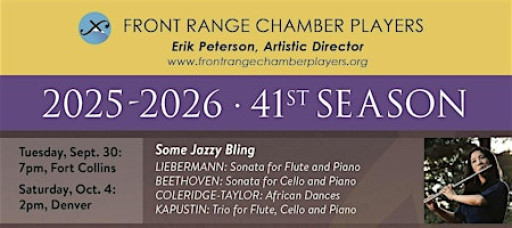 Concert #5 Denver: Mendelssohn Trio