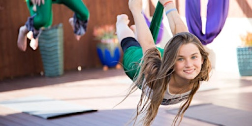 Kids Aerial Yoga and Crafts